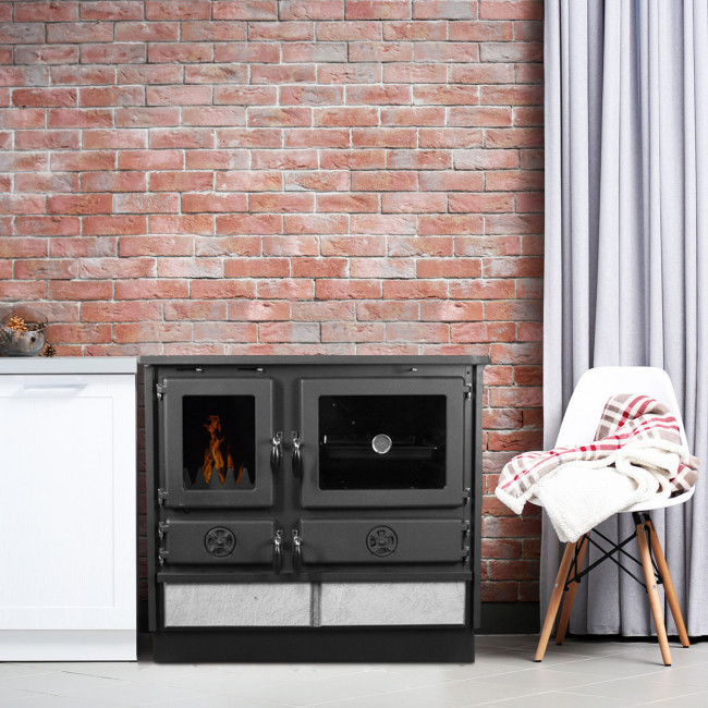 Cuisinière à Bois / Charbon Magnum SD Pierre Ollaire 9.5kW – Image 4