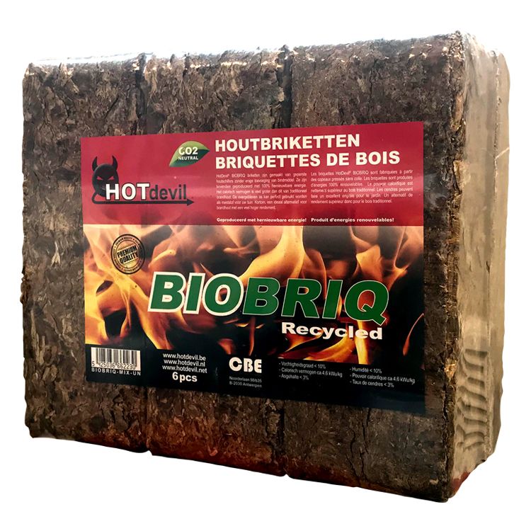 Briquettes de bois BioBriq Mega Ruf demi-palette – Image 3